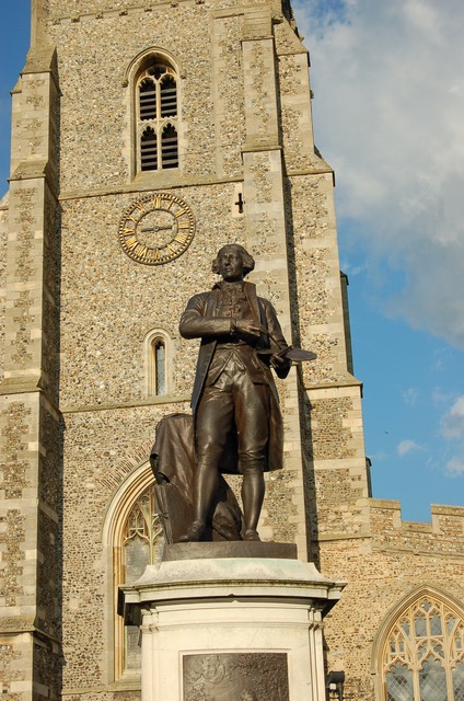 Gainsborough statue, Sudbury